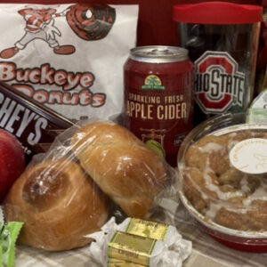 BUCKEYE themed High Holiday Gift Bag