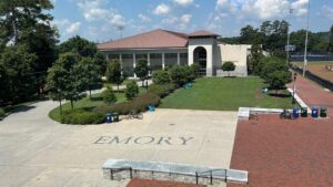 Emory University Campus Exterior in Atlanta Georgia